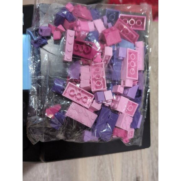 New Sealed Lego Pink And Purple Bricks & Pieces Bag From Classic Set 3.4oz - Picture 3 of 3